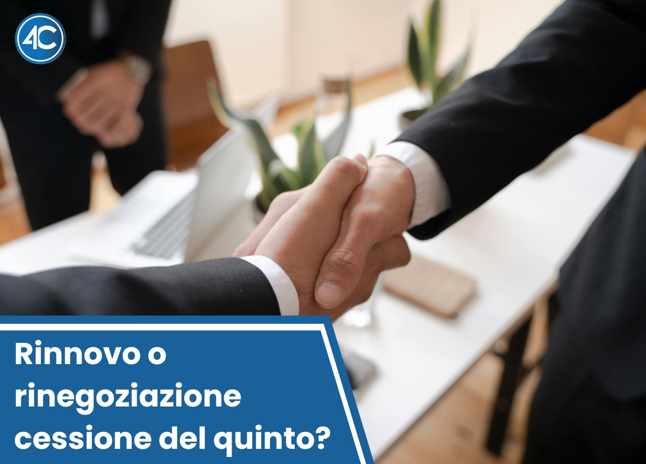 rinnovare o rinegoziare la cessione del quinto?